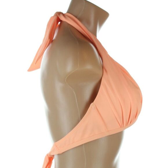 36 B/C Orange Padded Swim Bikini Top - Picture 7 of 9
